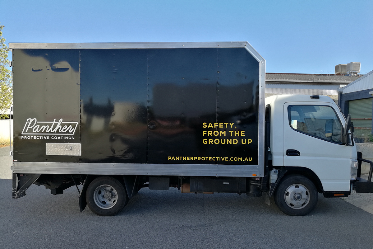 Box Truck - full wrap - Panther Protective Coatings