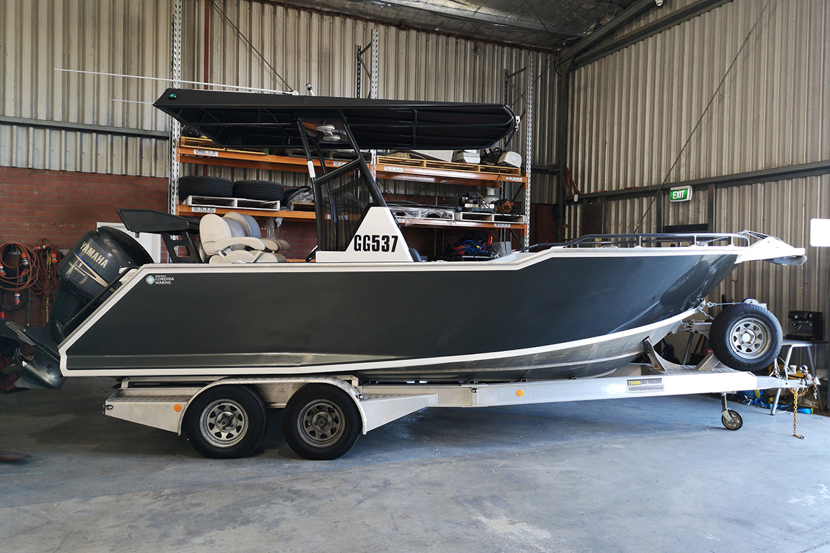Bow Rider Boat, 7m Aluminium - Cordina Marine