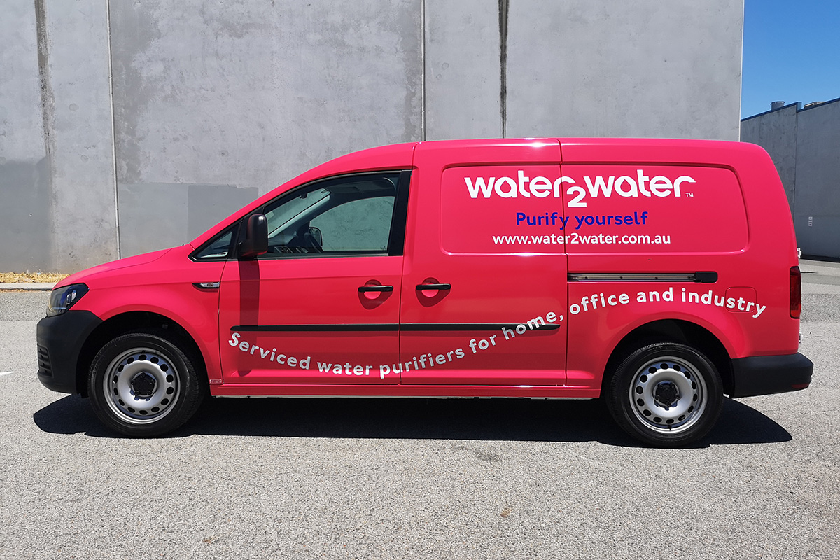 VW Caddy Maxi, full wrap - Water2Water