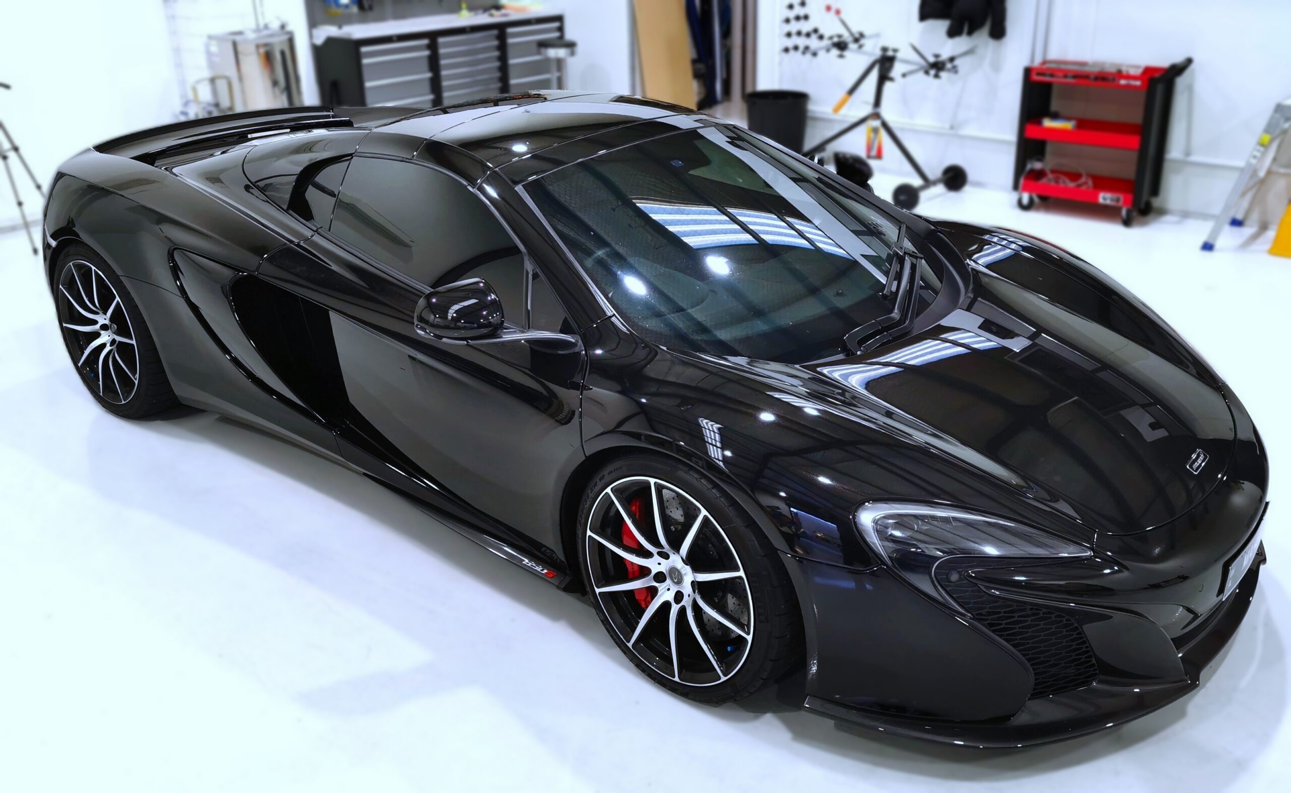 Clear Paint Protection Film McLaren 650s Spider 05 1 scaled